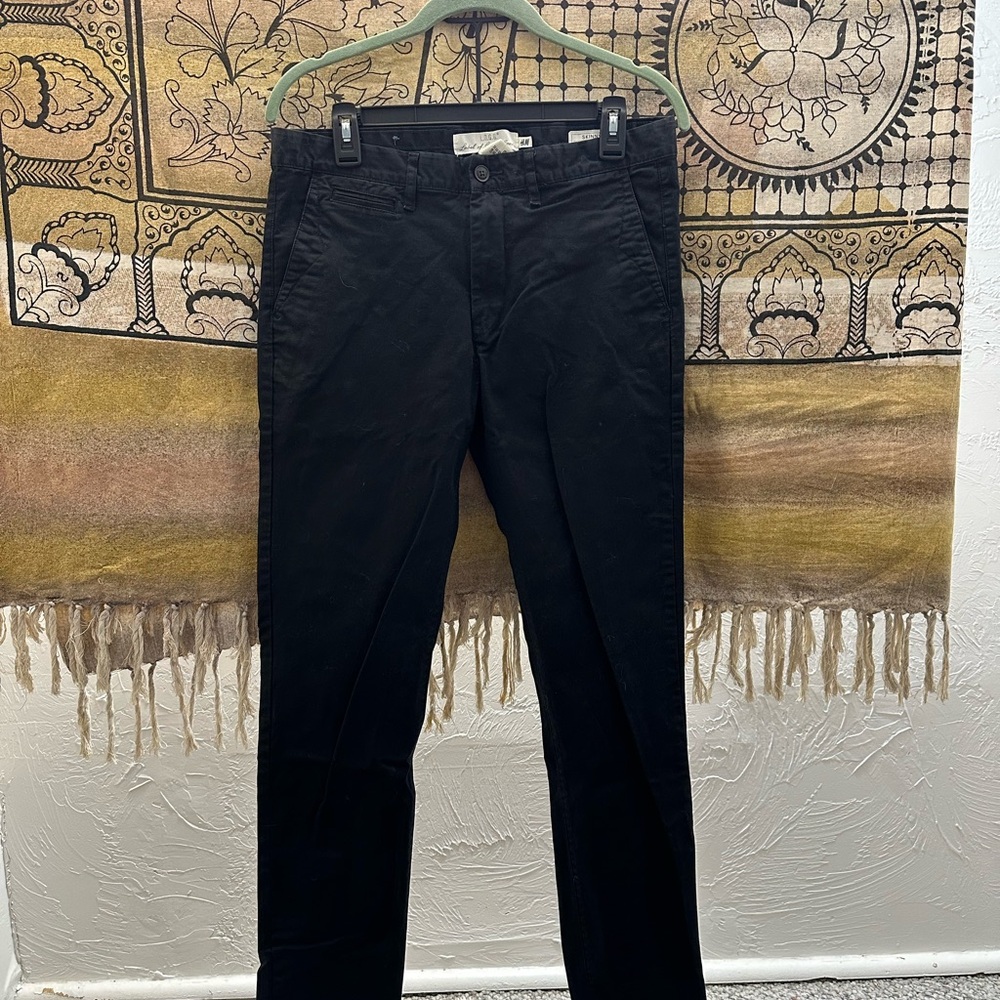H&M Black Casual Skinny Pants - Men’s